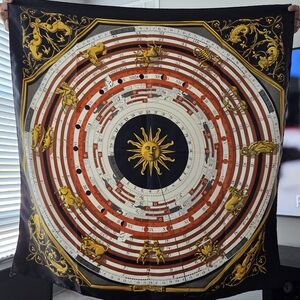 Hermes Silk Scarf